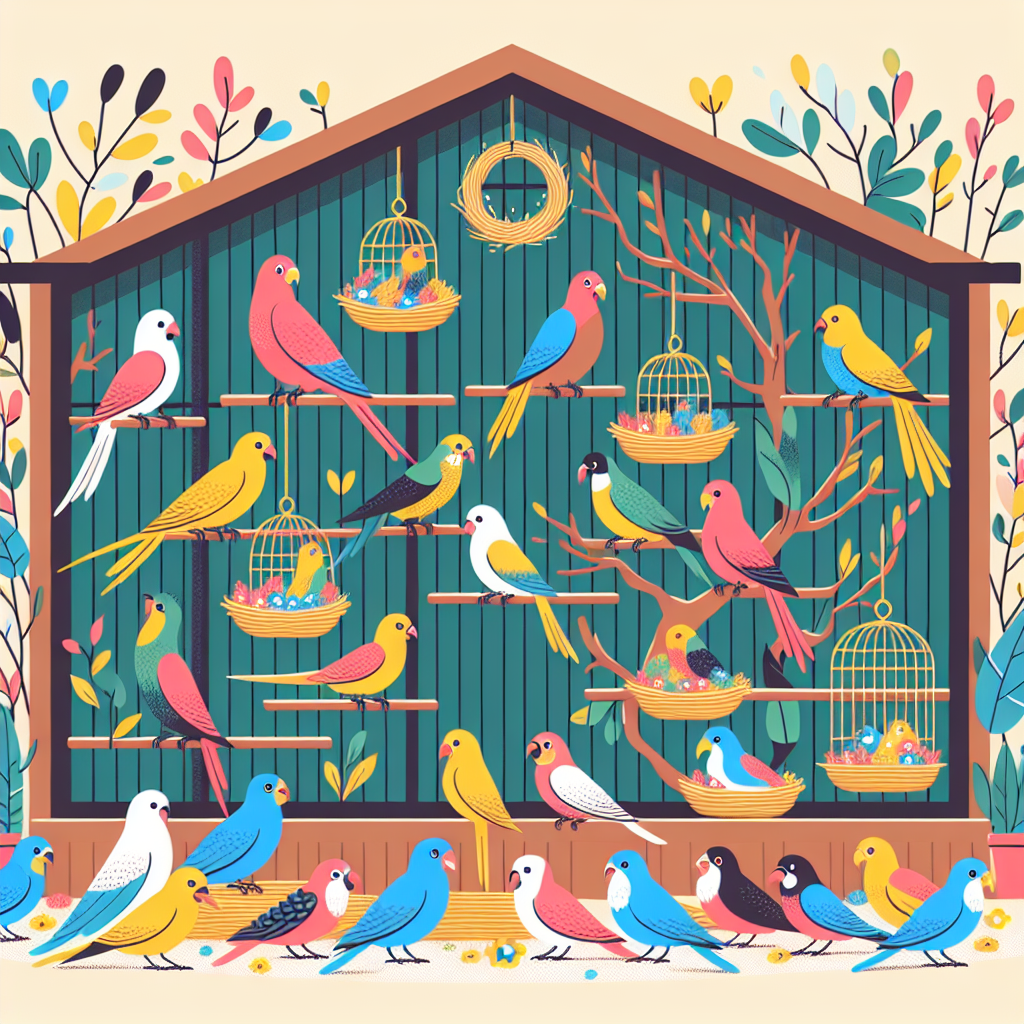 Friendly Feathered Friends Number Painting