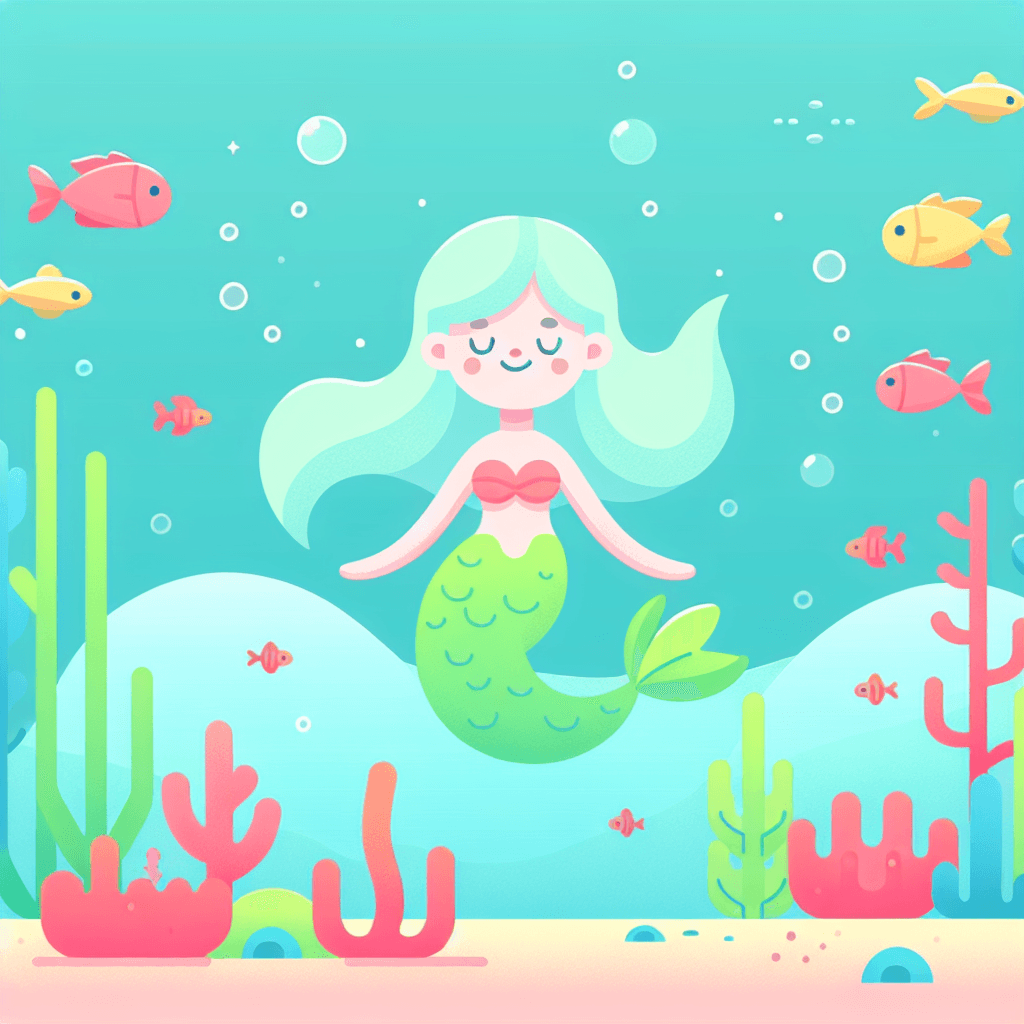 Secret Mermaid Lagoon Paint By Numbers Art