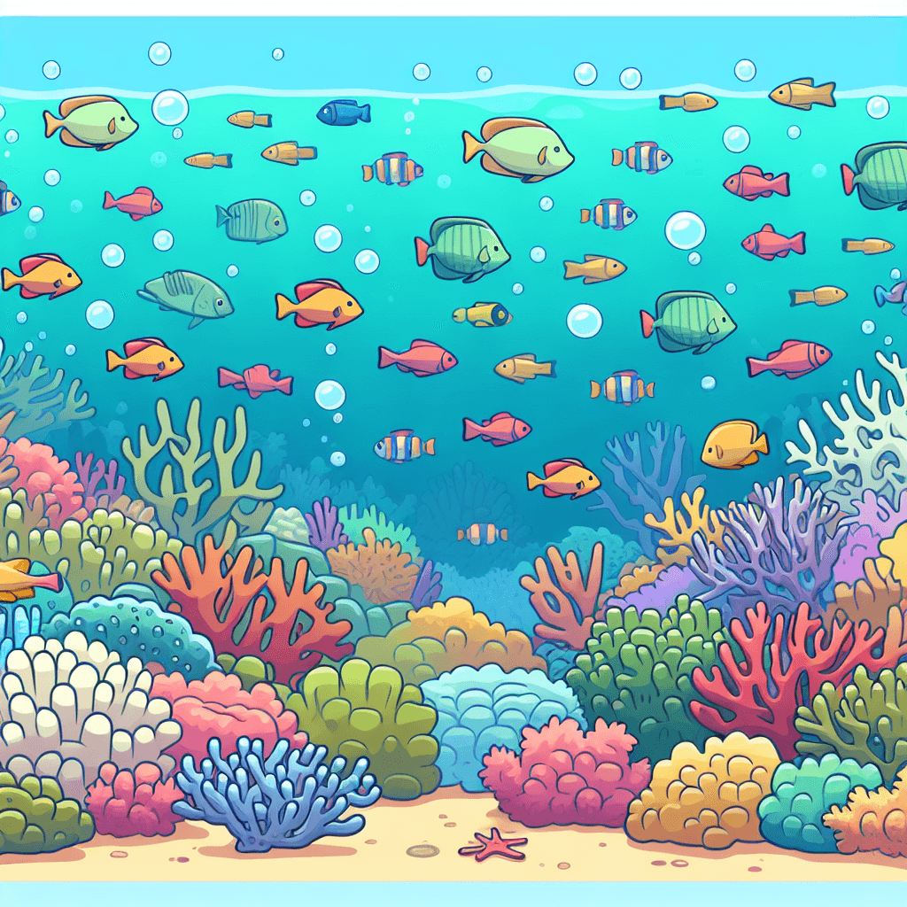 Exploring The Great Barrier Reef Paint By Numbers