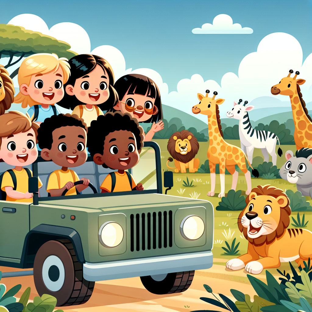 Sassy Safari Adventure Painting Number Kit