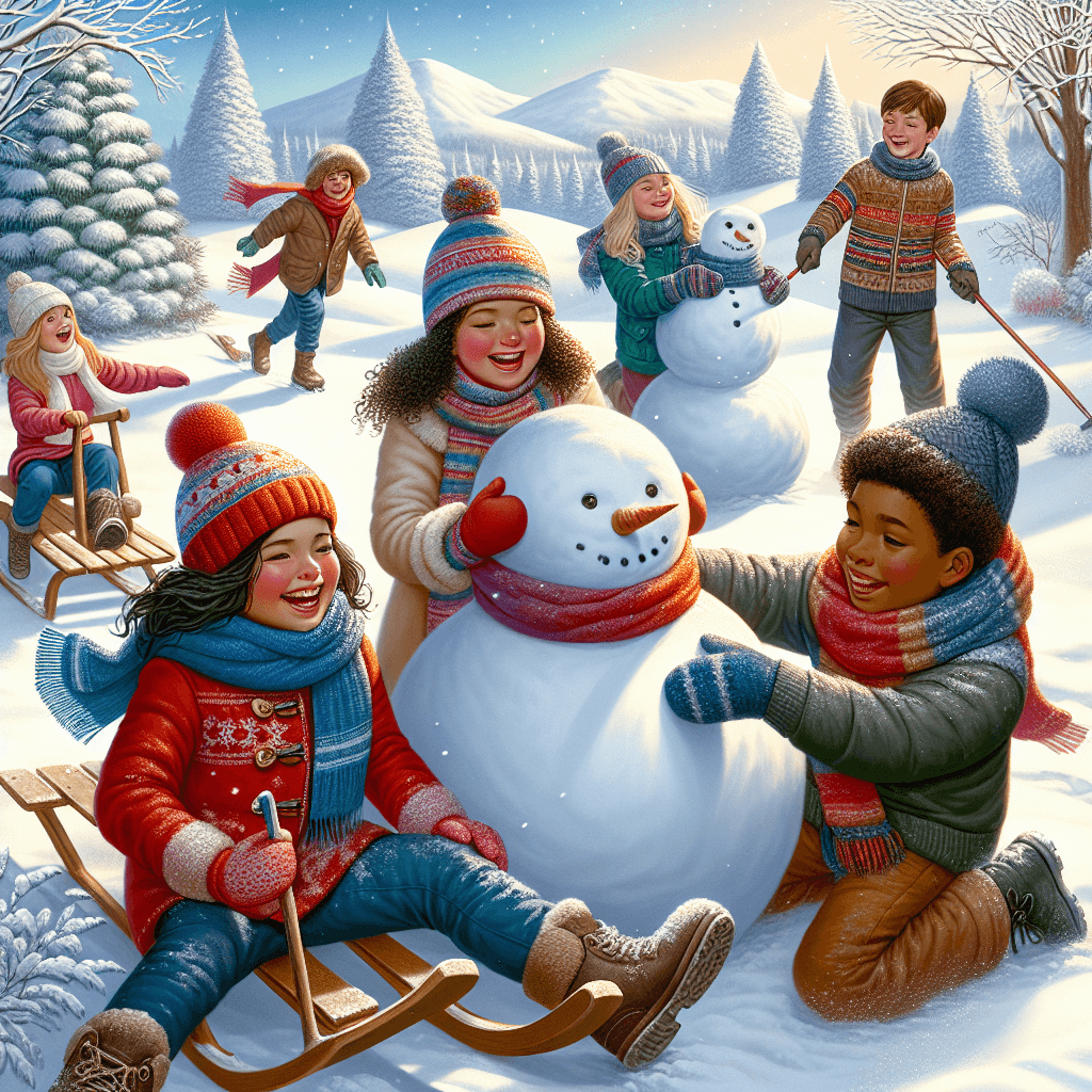 Winter Scene Of Wonder Paint By Number