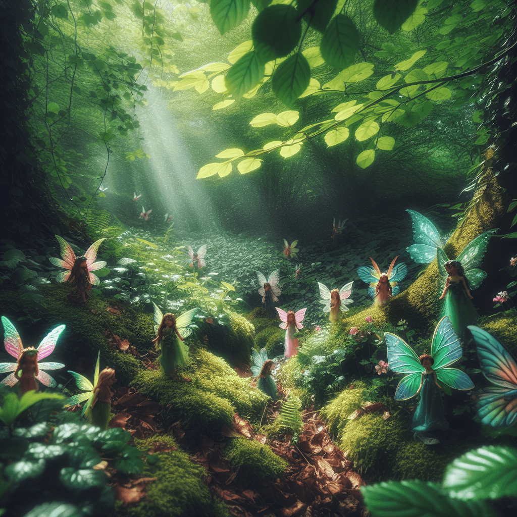 Fantasy Woodland Fairies Paint By Numbers Kits