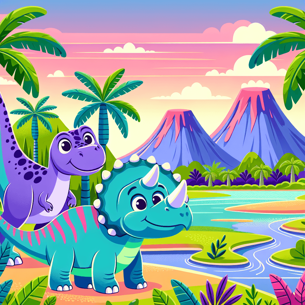 Jurassic Island Painting Number Kit