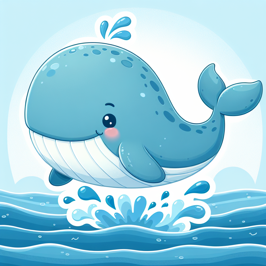 Majestic Whale Voyage Painting Number Kit