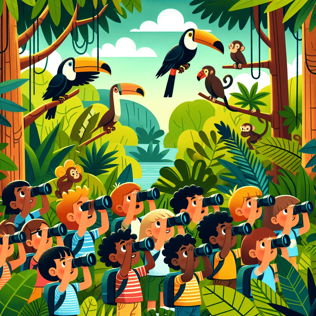 Jungle Rainforest Discovery Paint By Number