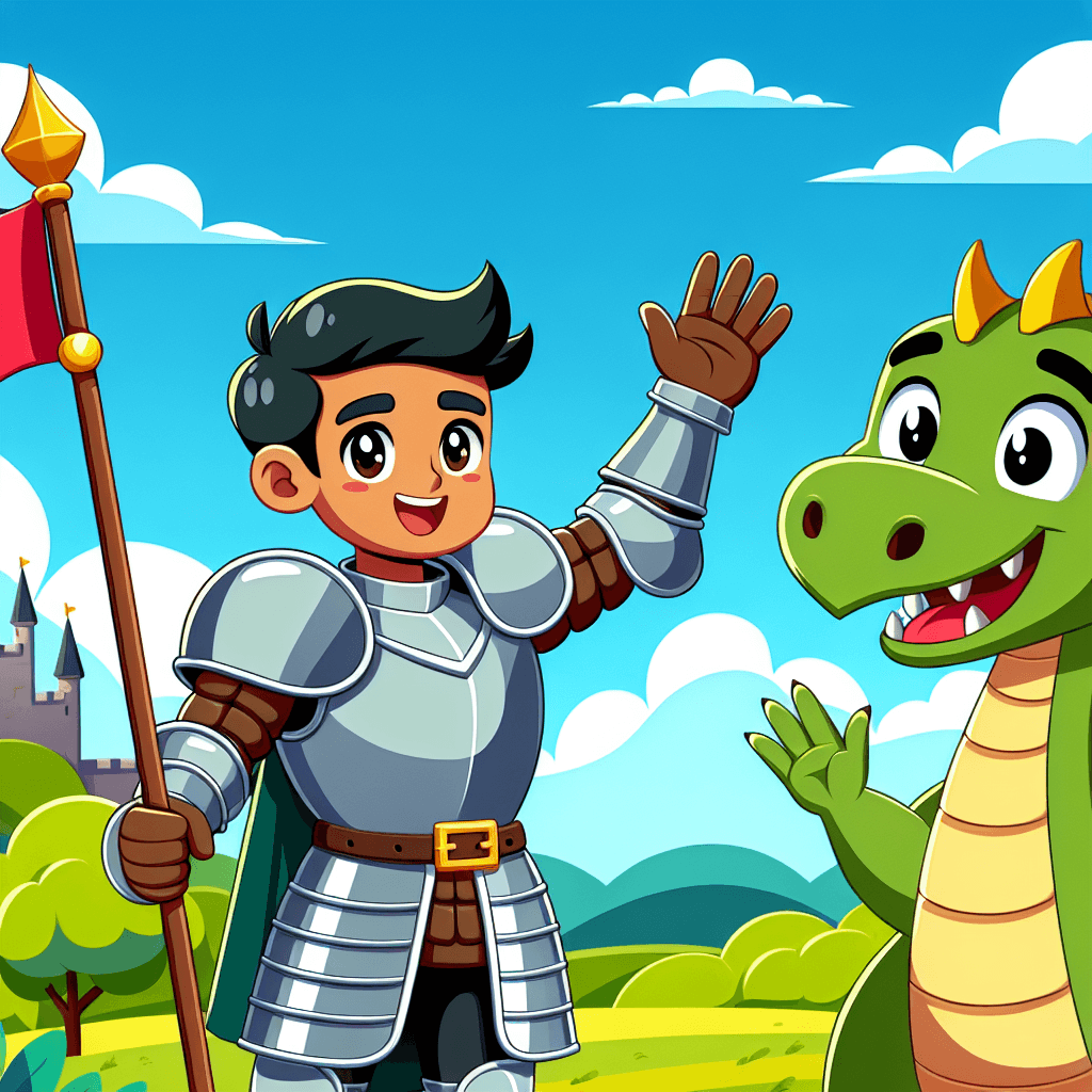 Brave Knights And Dragons DIY Paint By Numbers