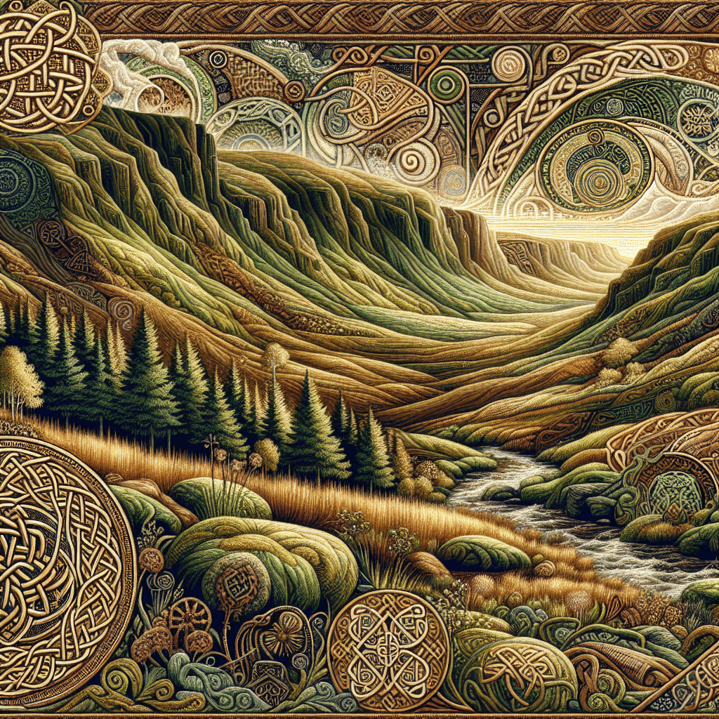 Celtic Legend Reflections Paint By Numbers