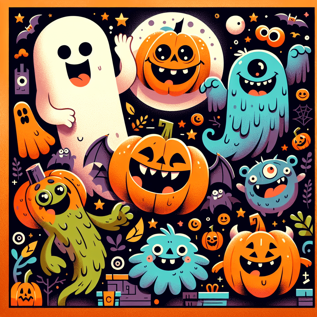 Silly Halloween Fun Paint By Numbers Kits