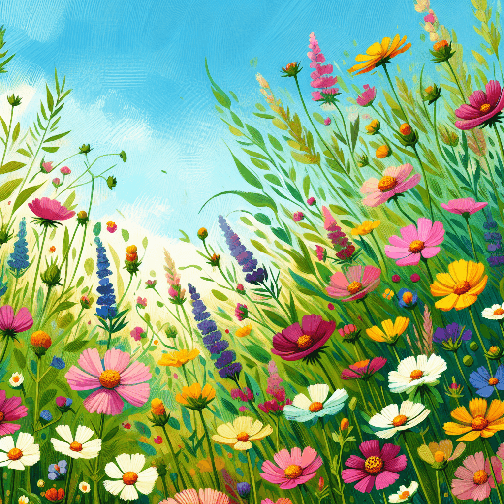 Euphoric Summer Meadow Paint By Number