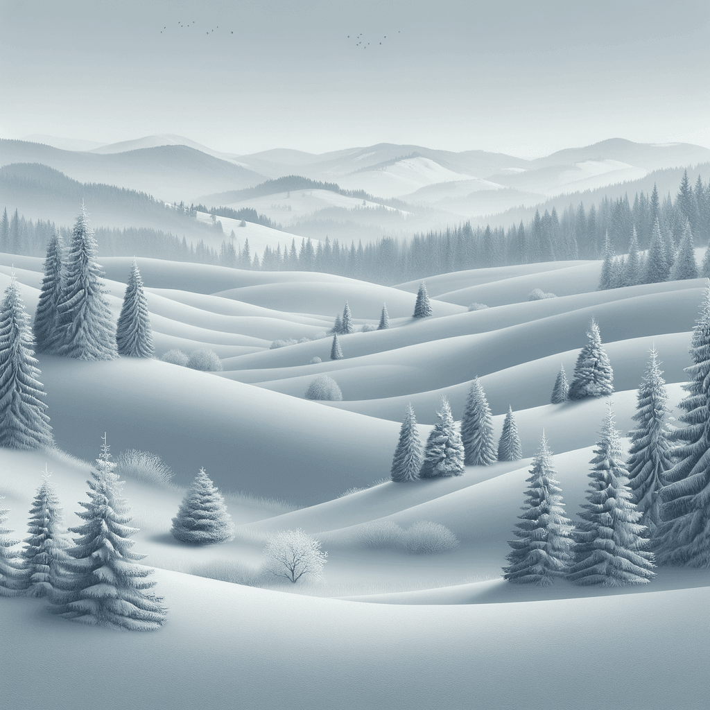 Snowy Alpine Serenity Paint By Numbers Art