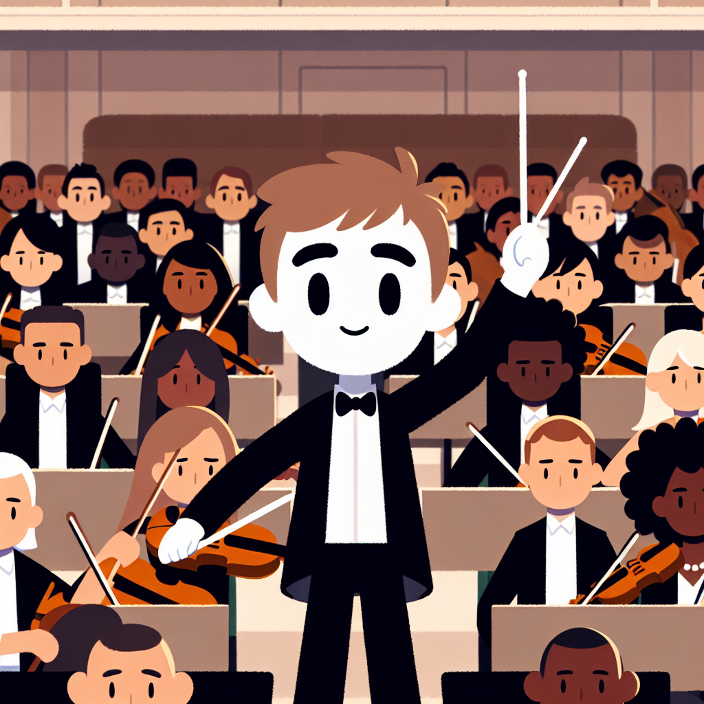 Musical Maestro Paint By Numbers Art