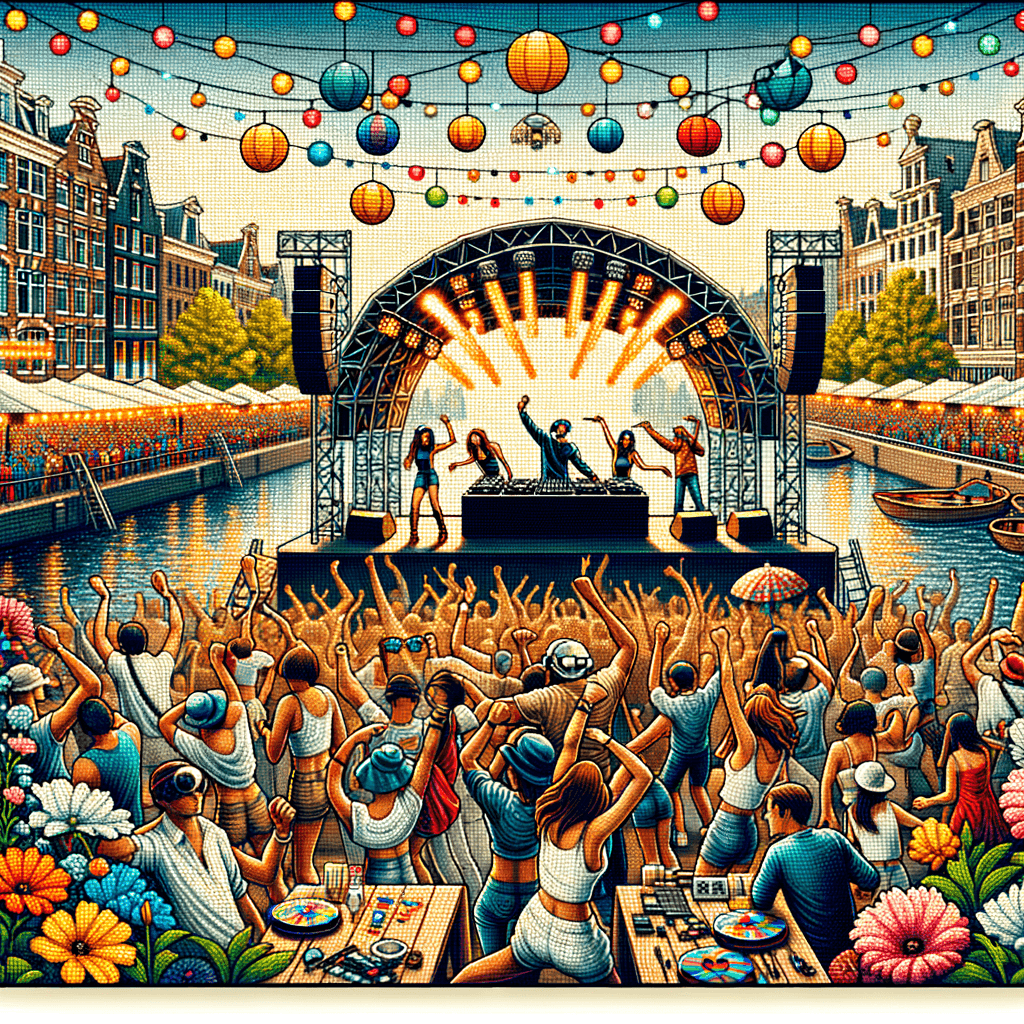 The Amsterdam Dance Event Paint By Number