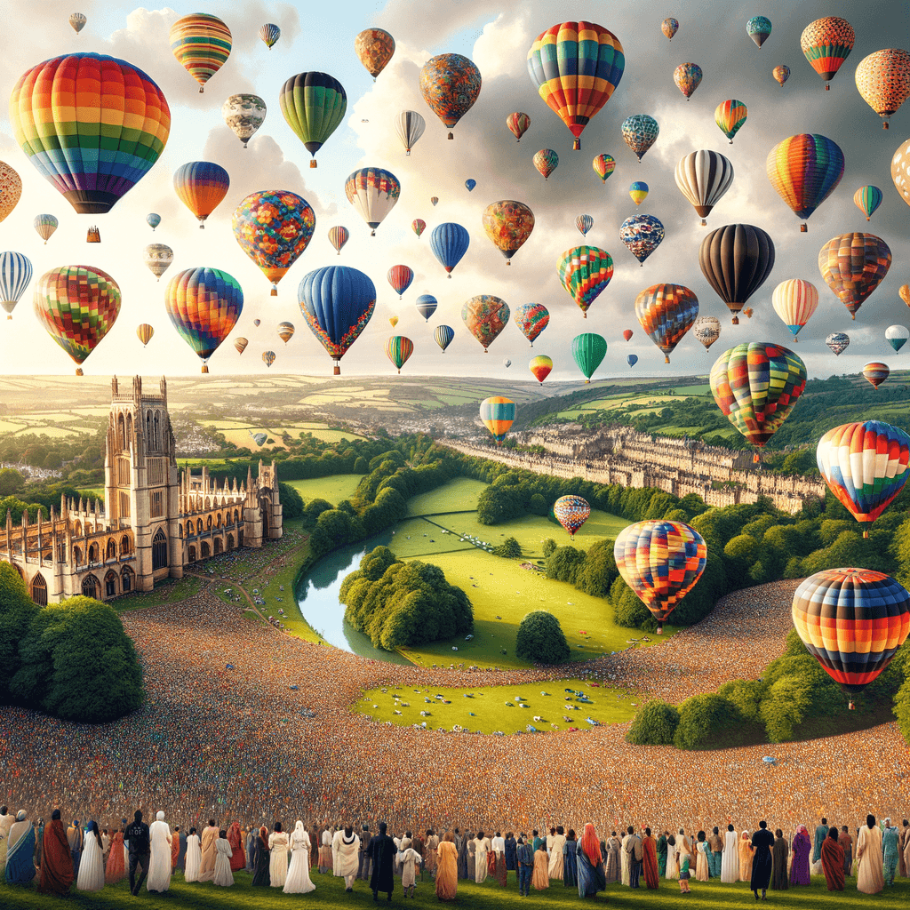 Balloon Fiesta - Bristol Painting By Numbers Kit