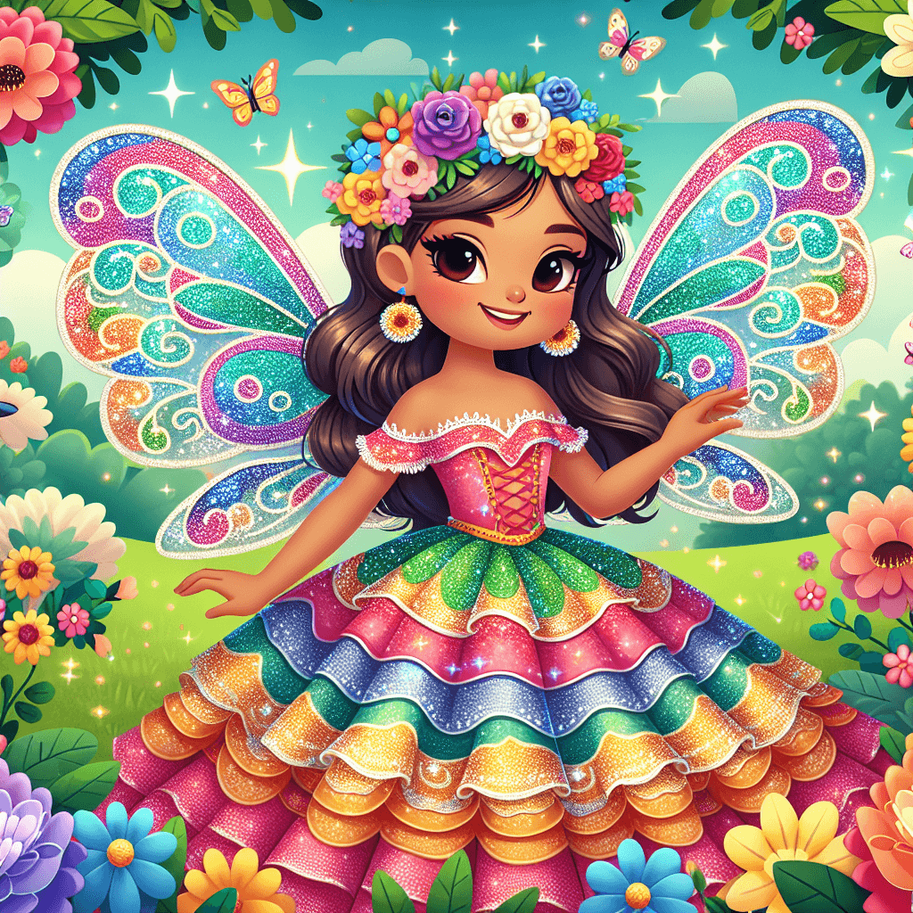 Charming Fairy Princess Paint By Numbers