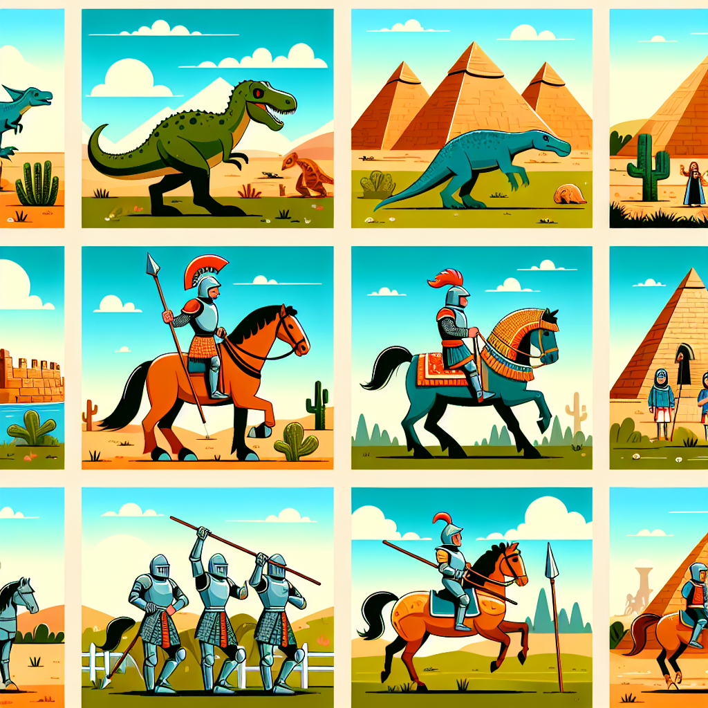 Travel Through Time Number Painting