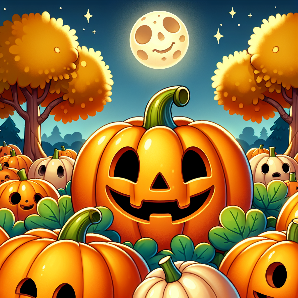 Joyful Jack-o'-Lantern Paint By Numbers Art