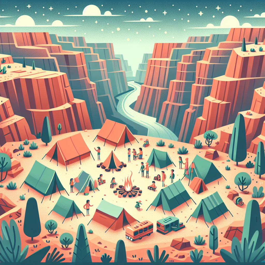 Canyon Campers Painting By Numbers Kit
