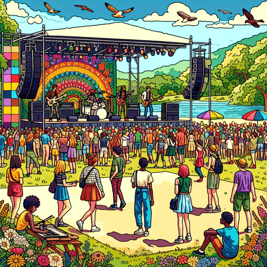Strawberry Music Festival - China Number Painting