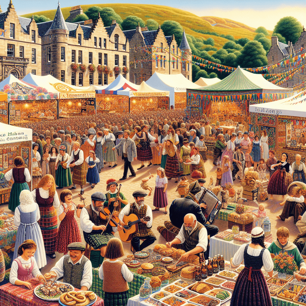 Kingdom Of Fife Festival - Scotland Numbered Painting Kits