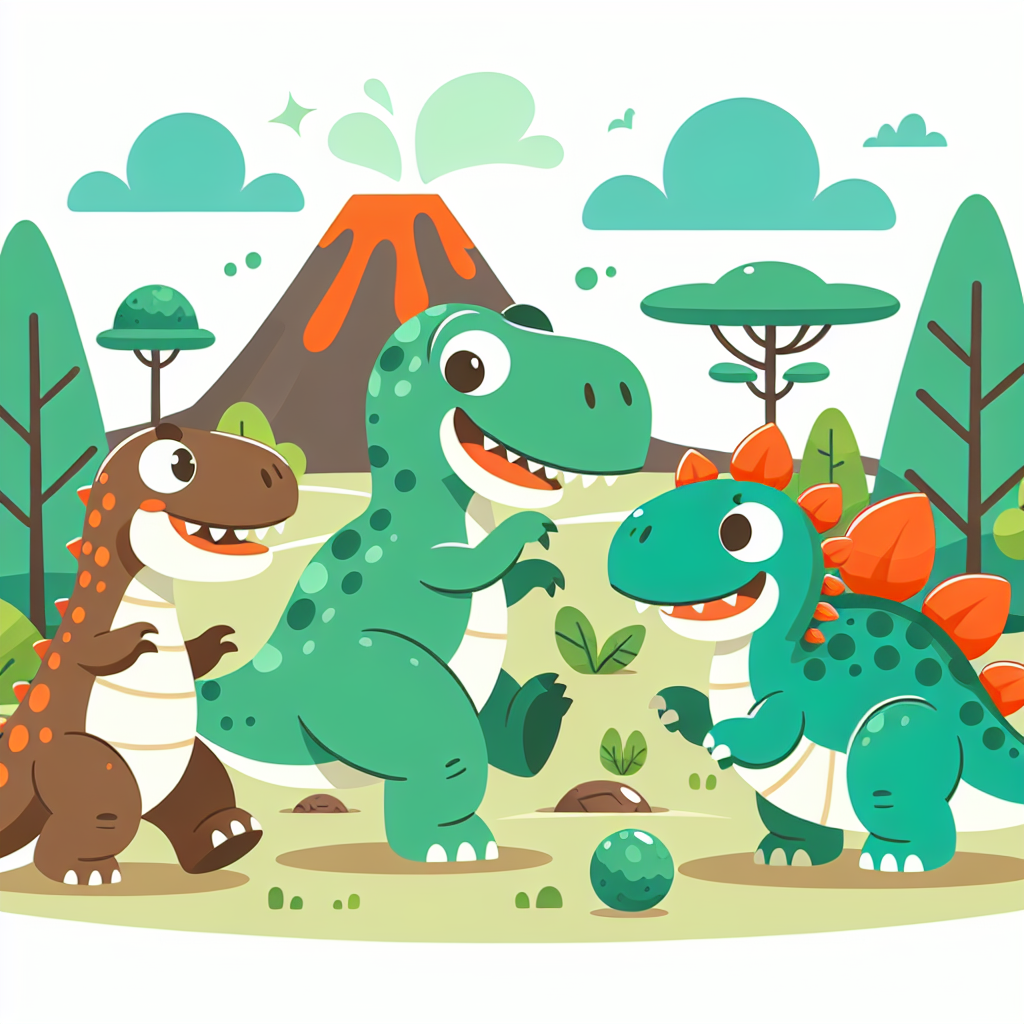 Happy Dinosaur Discovery Numbered Painting Kits