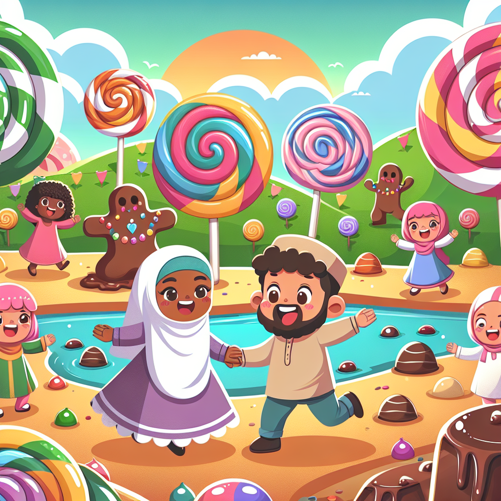 Fabulous Candyland Adventure Paint By Number