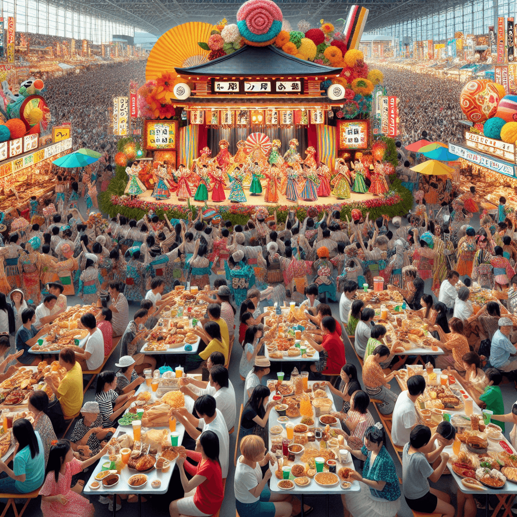 Hokkaido Summer Festival Paint By Numbers Art