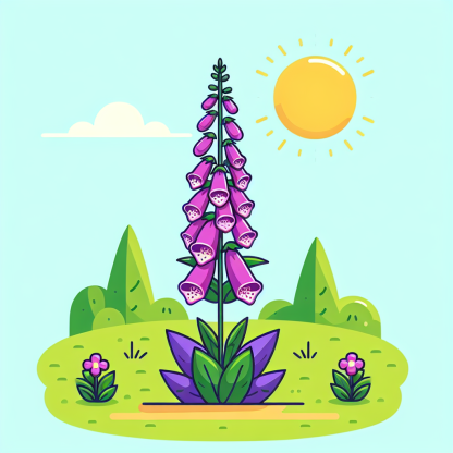 Fantastic Foxglove Paint By Numbers Kits