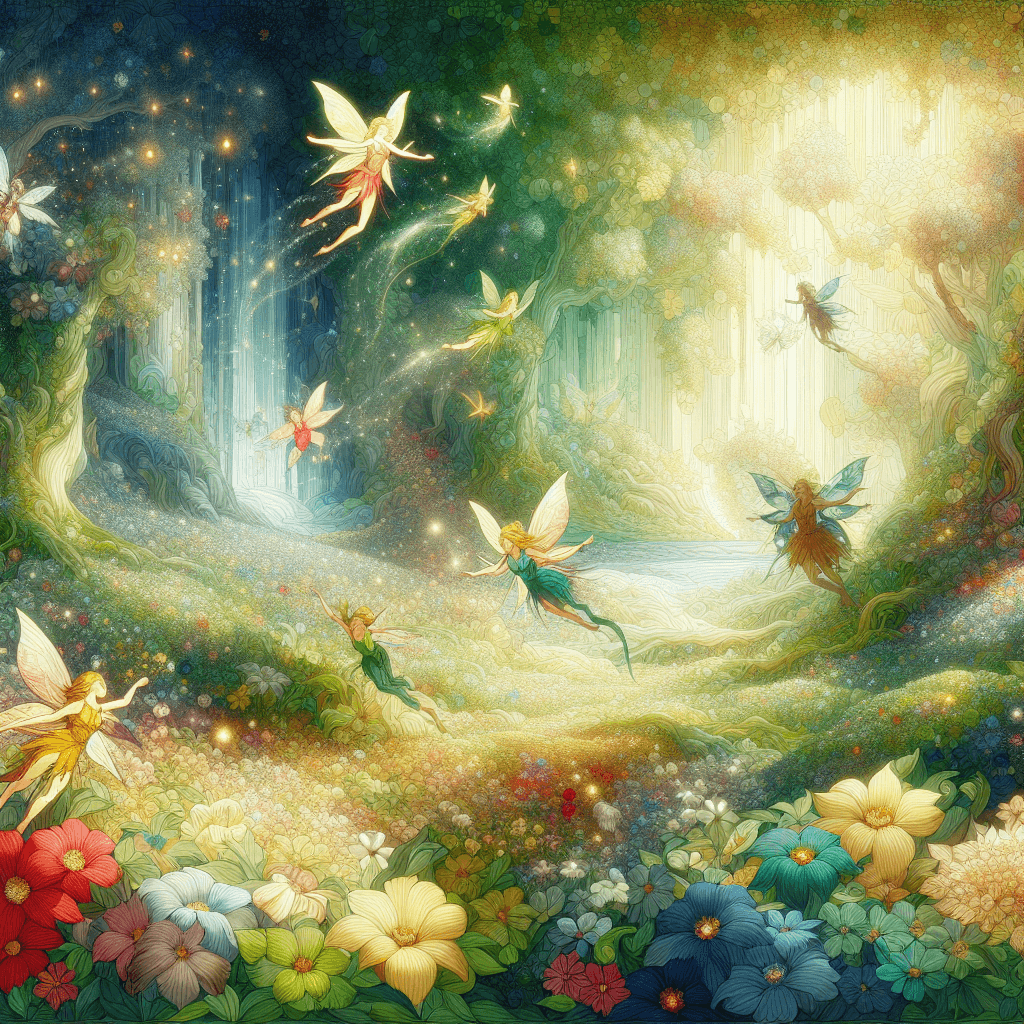 Secret Fairy Glade Numbered Painting Kits