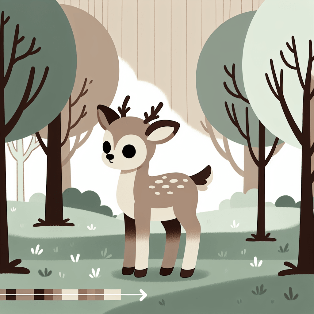 Enchanted Woodland Deer Numbered Painting Kits