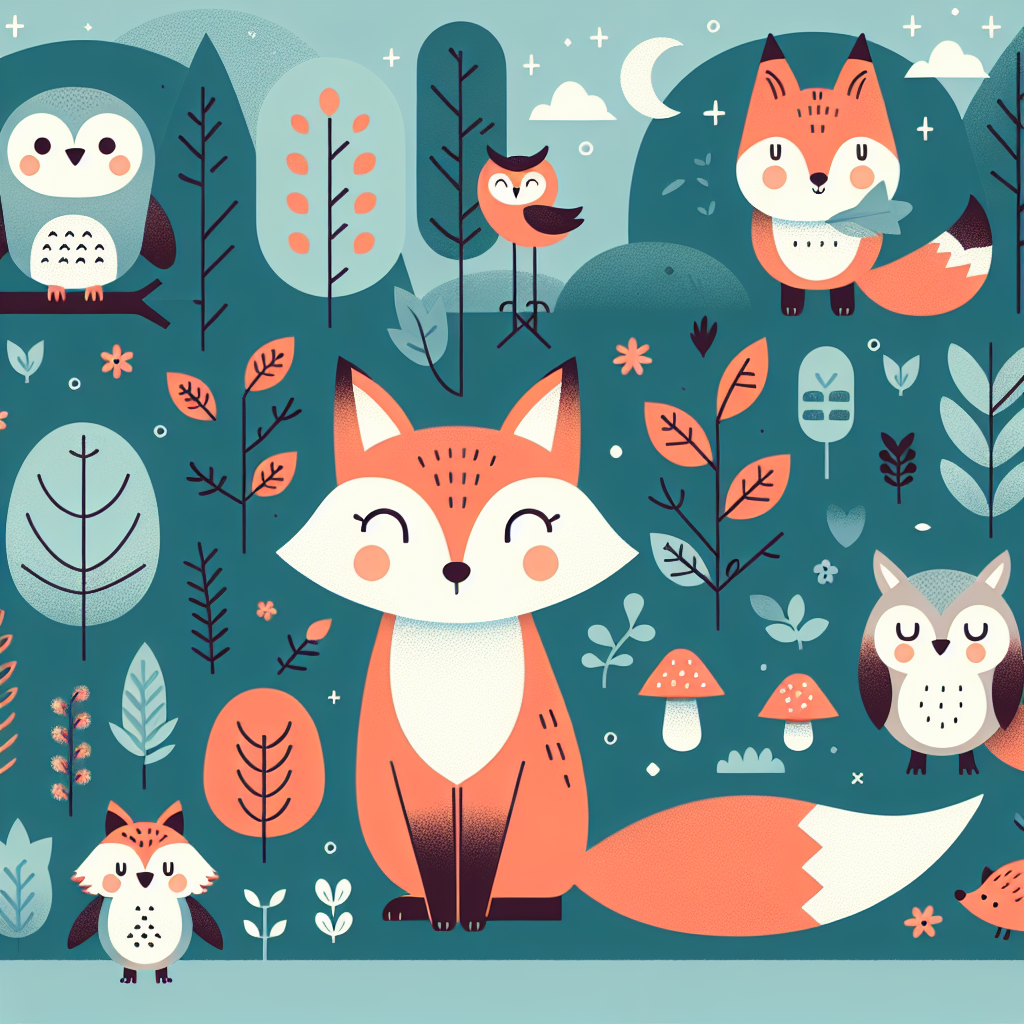 Woodland Wonderland Numbered Painting Kits