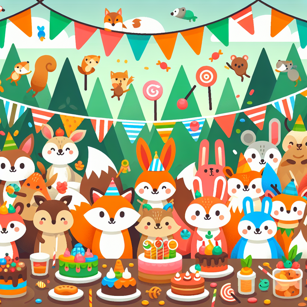 Forest Festival Paint By Number