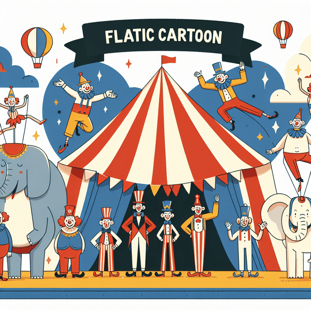 Charming Circus Extravaganza Painting Number Kit