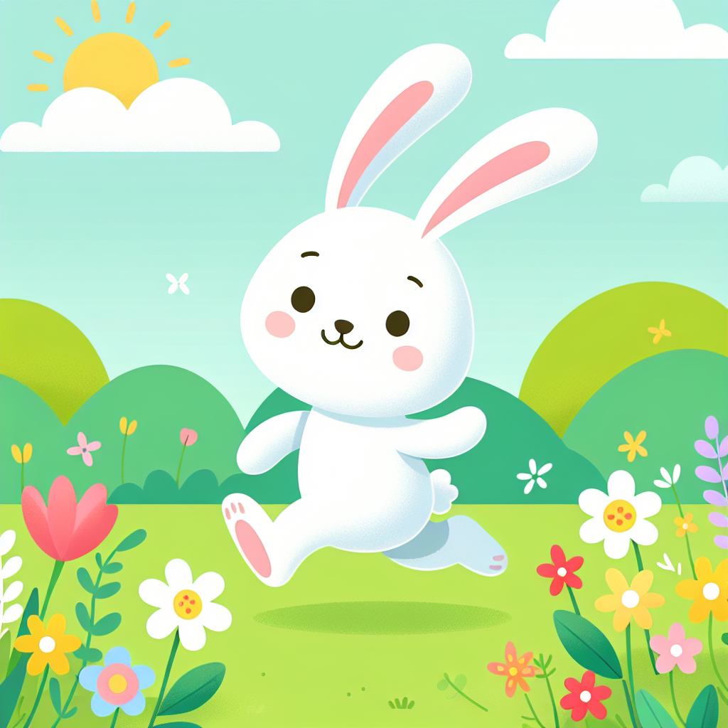 Playful Rabbit Painting By Numbers Kit