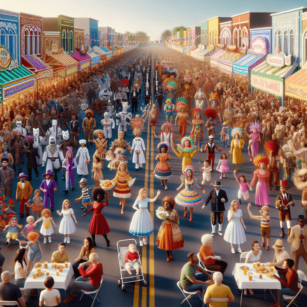 Omagh Carnival - Omagh, Northern Ireland Painting Number Kit