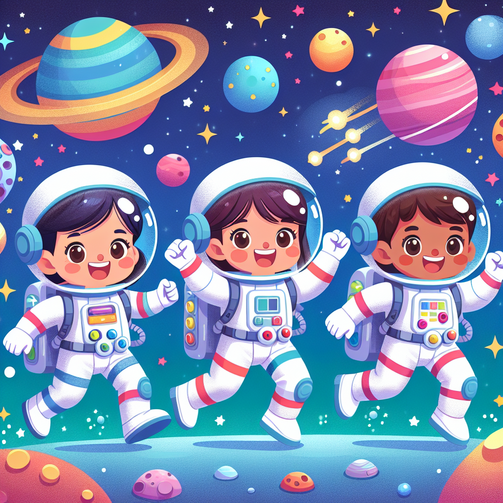 Whimsical Space Adventures Numbered Painting Kits