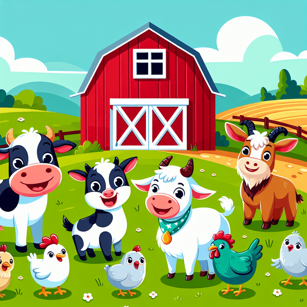 Adventure At The Farm Numbered Painting Kits