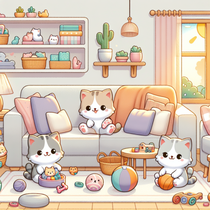 Clever Kittens Paint By Color