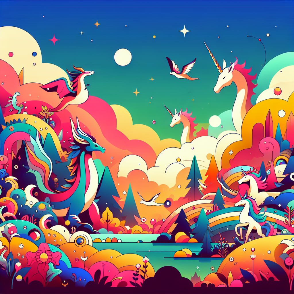 Fantasy World Journey Numbered Painting Kits