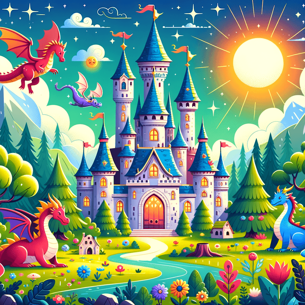 Magical Castle Escapade Painting By Numbers Kit