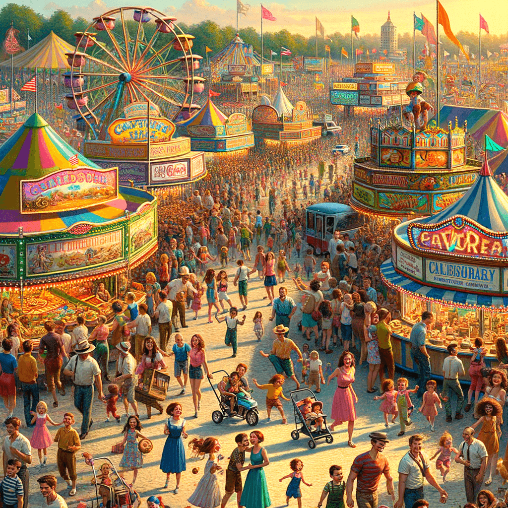 Oklahoma State Fair - USA Paint By Numbers Art