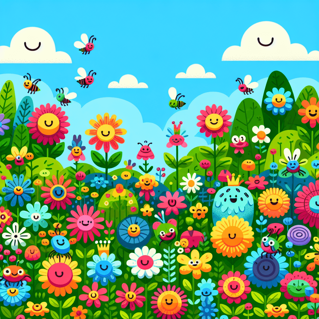 Giggly Garden Numbered Painting Kits
