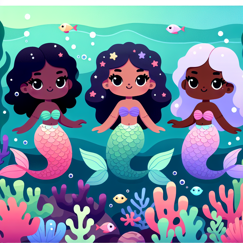 Mythical Mermaid Meet-Up Paint By Color