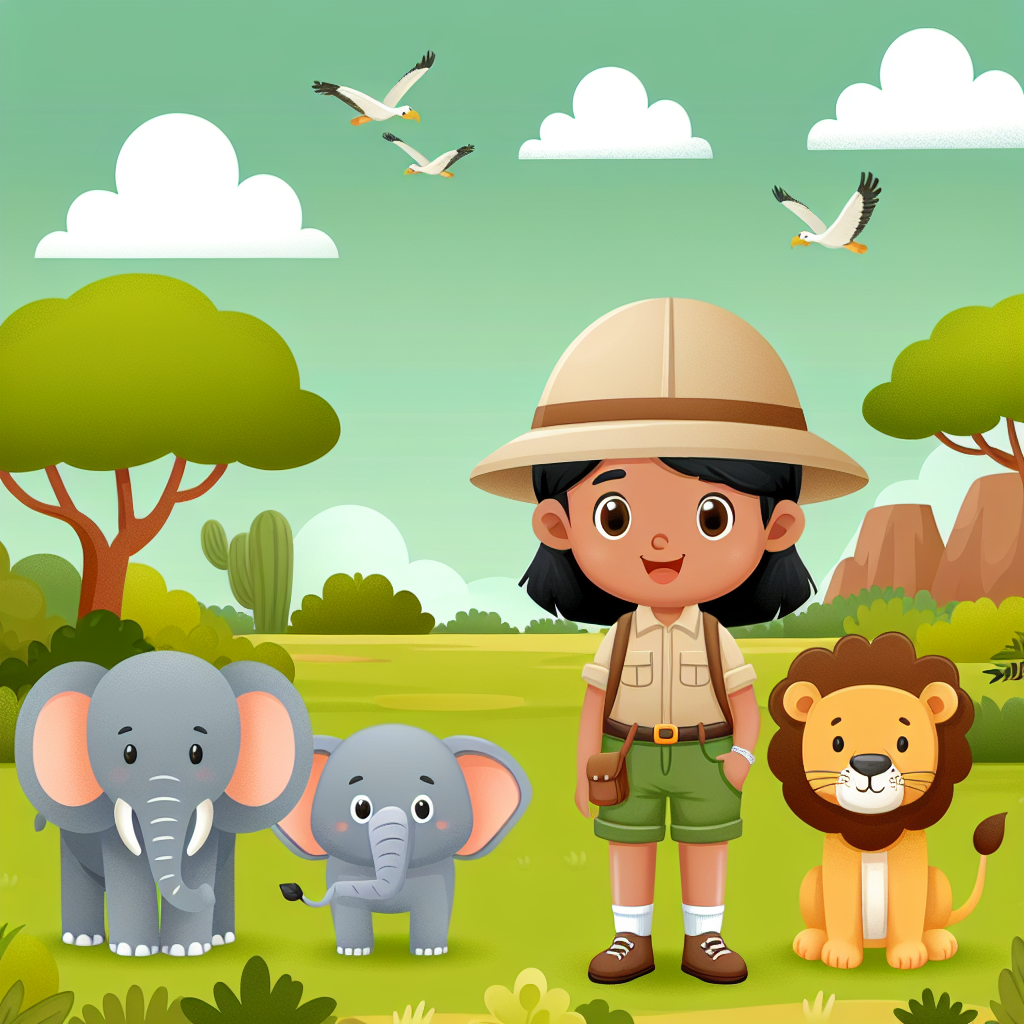 Little Explorer's Safari DIY Paint By Numbers