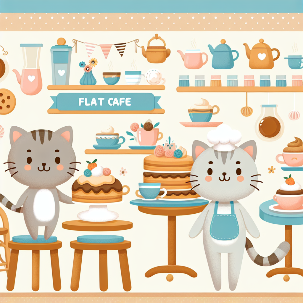 Creative Cat Cafe Painting Number Kit