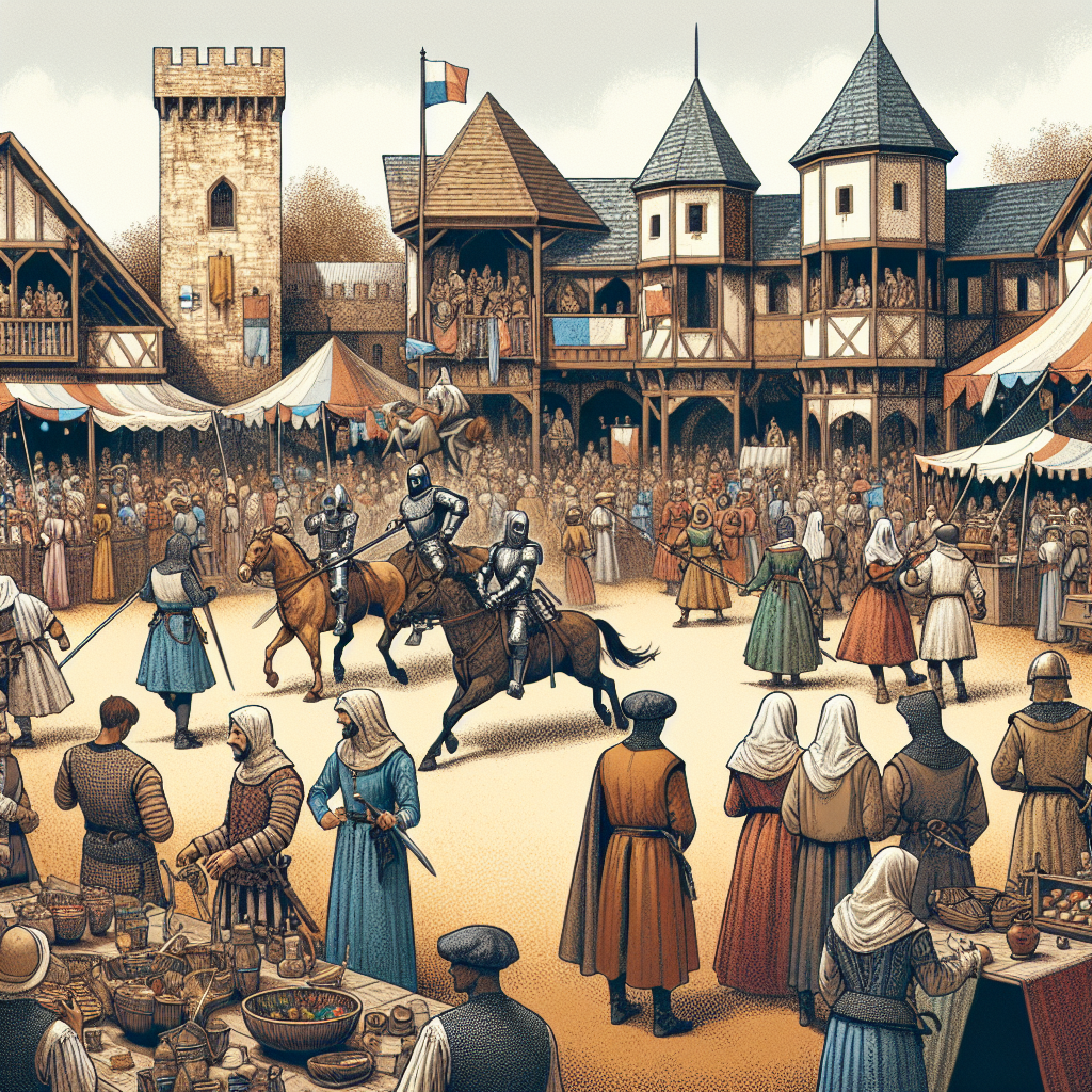 The Texas Renaissance Festival - United States Number Painting