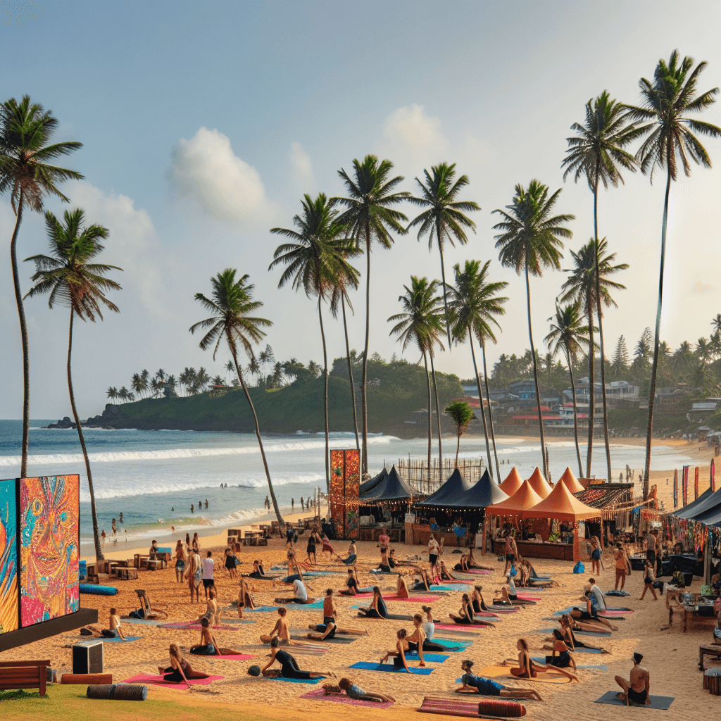 Tulum Beach Festival Paint By Numbers