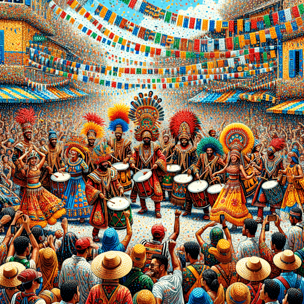 Karnaval Paint By Numbers Art