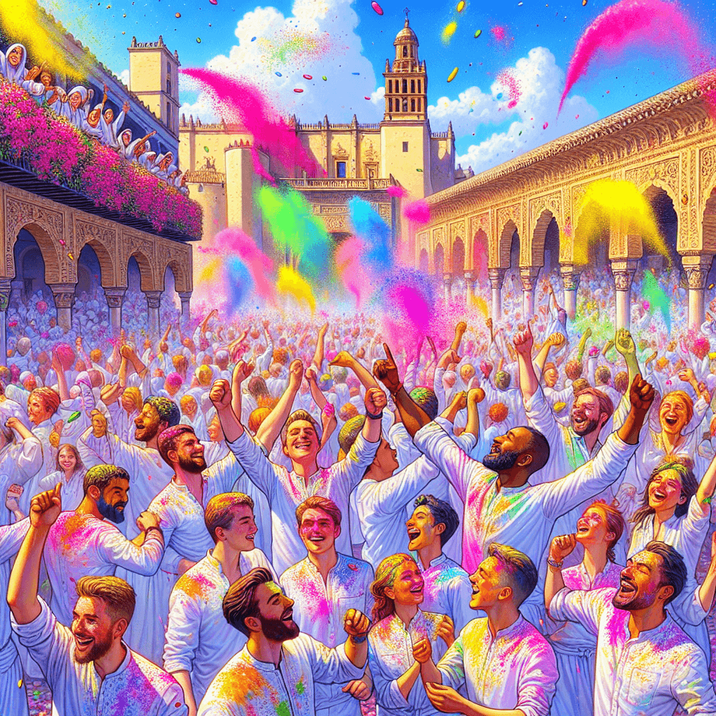 Carnival Of Colors - Spain Numbered Painting Kits