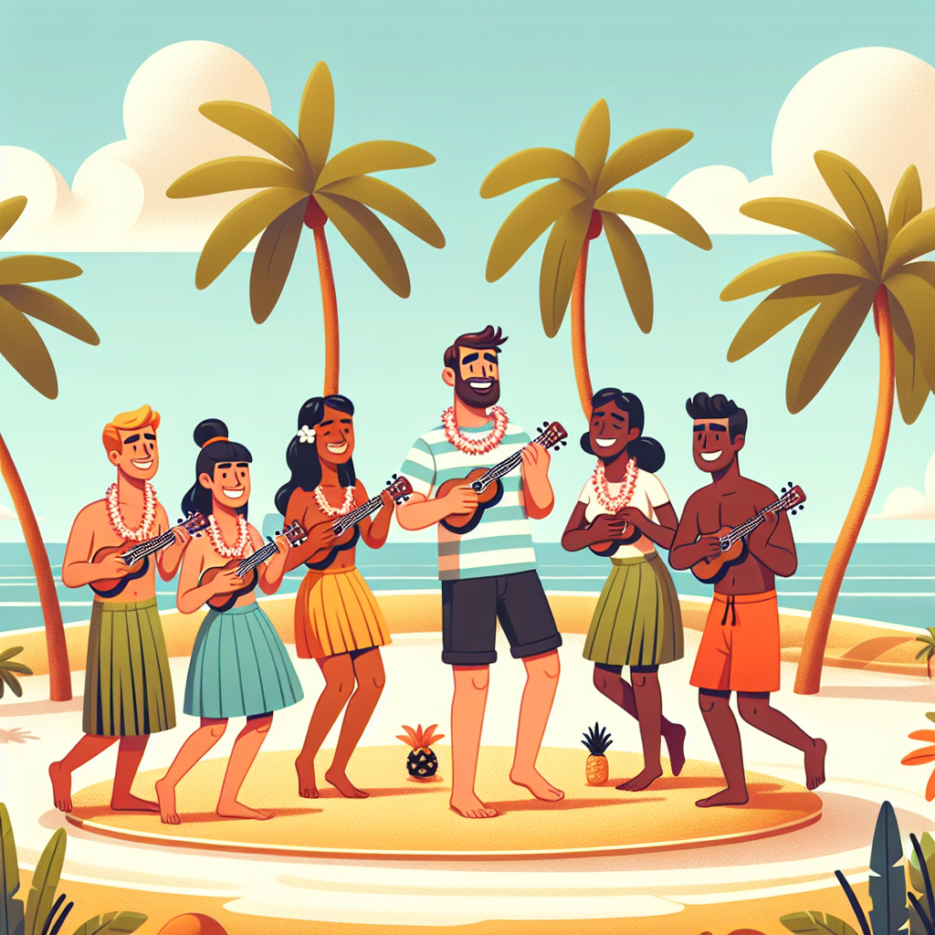 Cheerful Island Fiesta Numbered Painting Kits