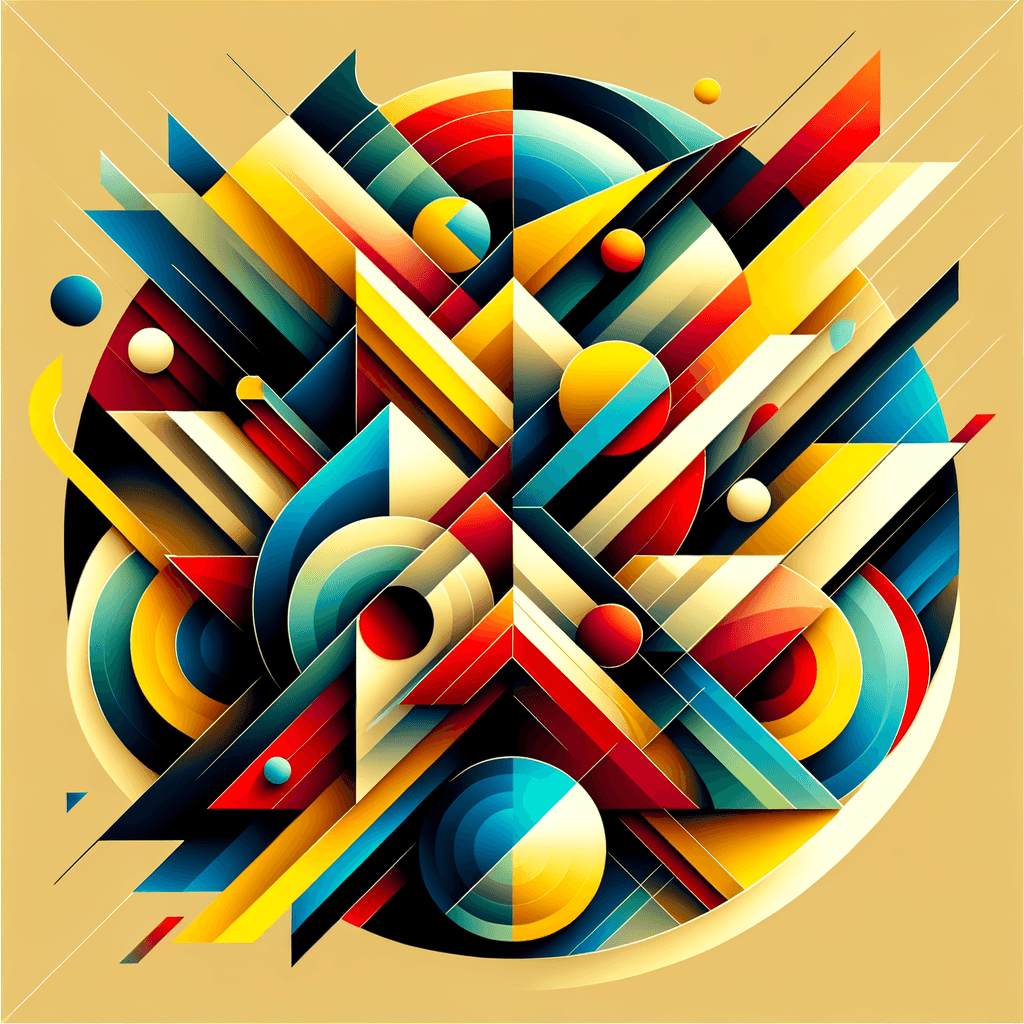 Geometric Abstractions Painting By Numbers Kit